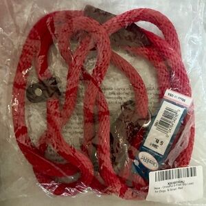 NEW OmniPet British Rope 6” Slip Lead for Dogs - Red (XS)